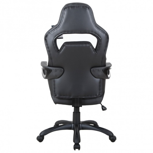 Кресло компьютерное Brabix Nitro GM-001 ткань/экокожа, черное 531817 фото 5